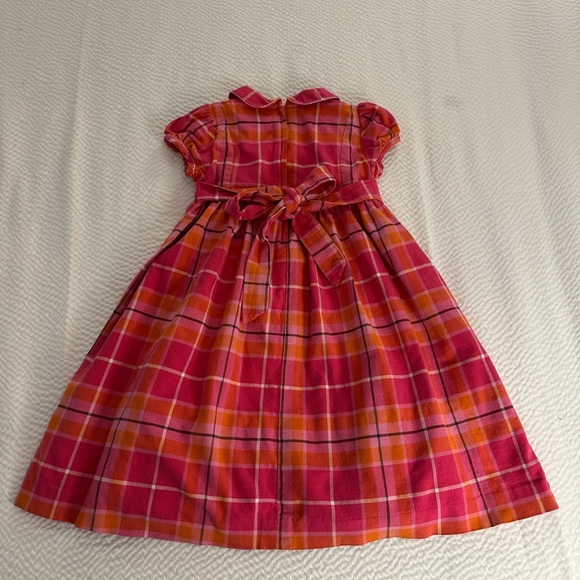Lilly Pulitzer Pink and Orange Plaid Dress - Picture 6 of 10